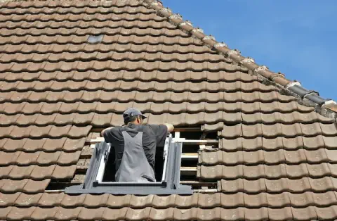 Pose de velux - Vieux
